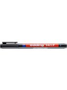 Alkoholos marker, OHP, 0,6 mm, EDDING "141 F", fekete (TED14111)