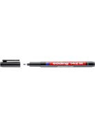 Alkoholos marker, OHP, 1 mm, EDDING "142 M", fekete (TED14211)