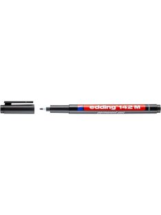   Alkoholos marker, OHP, 1 mm, EDDING "142 M", fekete (TED14211)