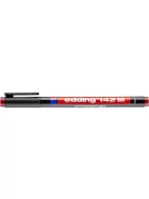 Alkoholos marker, OHP, 1 mm, EDDING "142 M", piros (TED14221)
