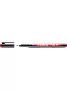 Alkoholos marker, OHP, 1 mm, EDDING "142 M", piros (TED14221)