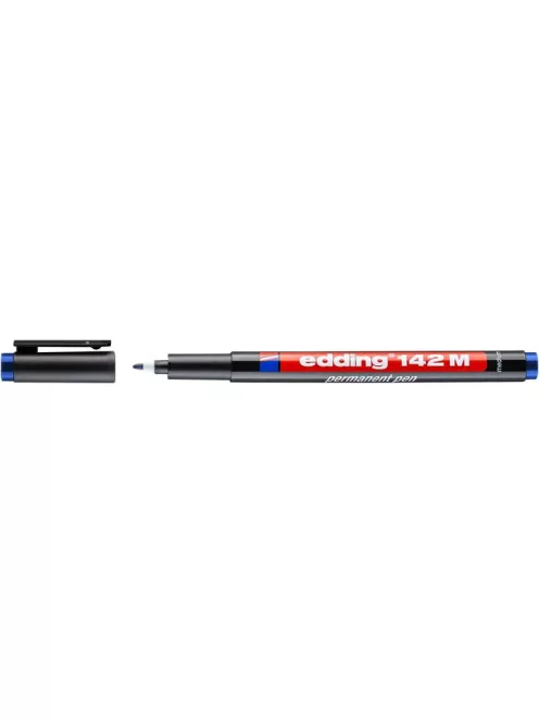 Alkoholos marker, OHP, 1 mm, EDDING "142 M", kék (TED14231)