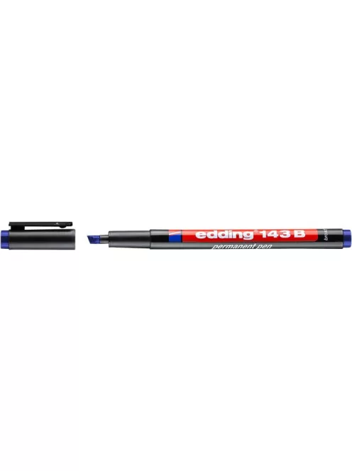 Alkoholos marker, OHP, 1 mm, EDDING "143 B", kék (TED143K)