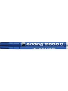   Alkoholos marker, 1,5-3 mm, kúpos, EDDING "2000", kék (TED2000K)