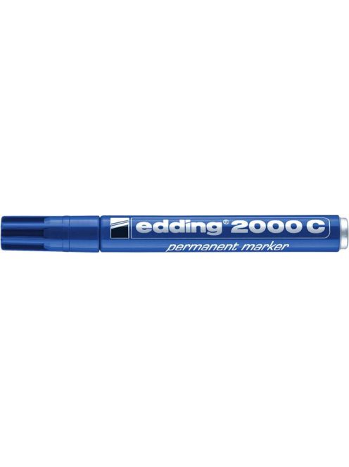 Alkoholos marker, 1,5-3 mm, kúpos, EDDING "2000", kék (TED2000K)