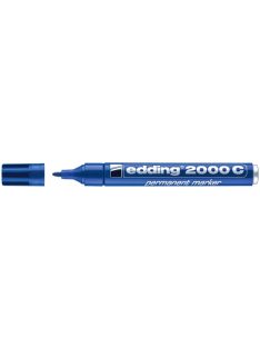   Alkoholos marker, 1,5-3 mm, kúpos, EDDING "2000", kék (TED2000K)