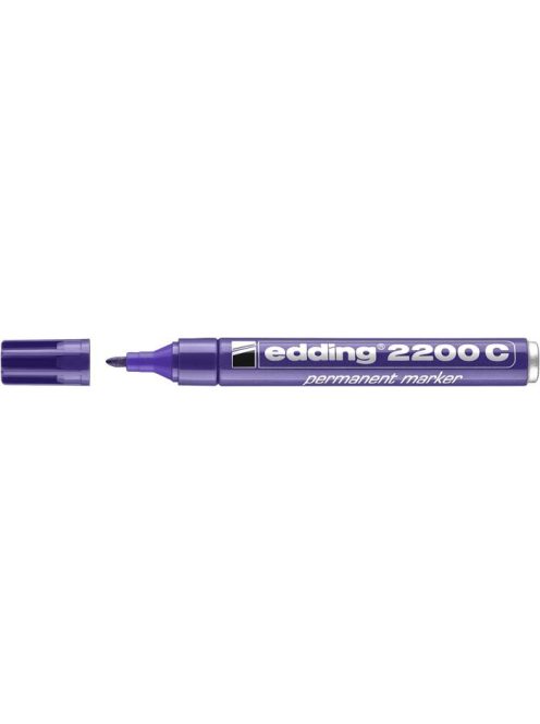 Alkoholos marker, 1,5-3 mm, kúpos, EDDING "2000", lila (TED2000L)