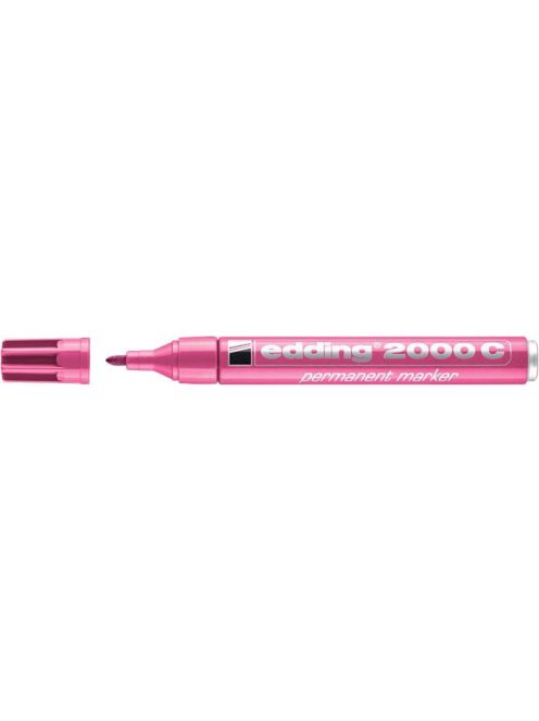 Alkoholos marker, 1,5-3 mm, kúpos, EDDING "2000", rózsaszín (TED2000R)