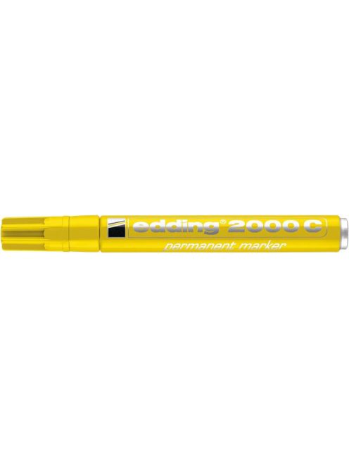 Alkoholos marker, 1,5-3 mm, kúpos, EDDING "2000", sárga (TED2000S)