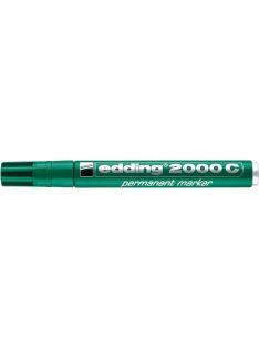   Alkoholos marker, 1,5-3 mm, kúpos, EDDING "2000", zöld (TED2000Z)