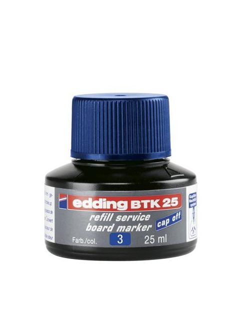 Utántöltő tábla- és flipchart markerhez, EDDING "BTK 25", kék (TED2513)
