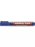 Alkoholos marker, 1-5 mm, vágott, EDDING "330", kék (TED33031)