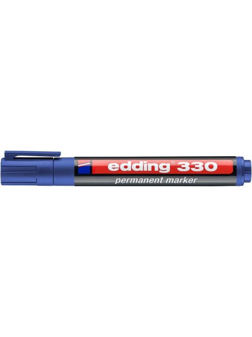 Alkoholos marker, 1-5 mm, vágott, EDDING "330", kék (TED33031)