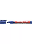 Alkoholos marker, 1-5 mm, vágott, EDDING "330", kék (TED33031)