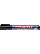 Tábla- és flipchart marker, 1,5-3 mm, kúpos, EDDING "360", fekete (TED36011)