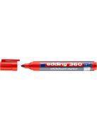 Tábla- és flipchart marker, 1,5-3 mm, kúpos, EDDING "360", piros (TED36021)