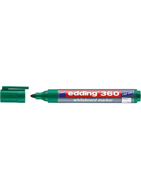 Tábla- és flipchart marker, 1,5-3 mm, kúpos, EDDING "360", zöld (TED36041)