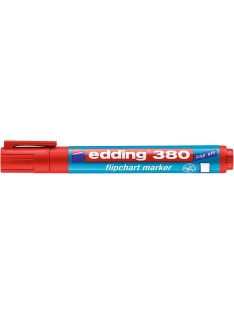   Flipchart marker, 1,5-3 mm, kúpos, EDDING "380", piros (TED380P)