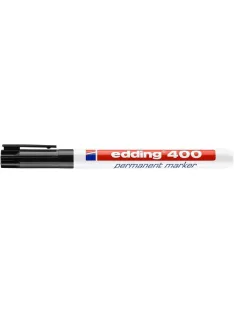   Alkoholos marker, 1 mm, EDDING "400", fekete (TED400FK)