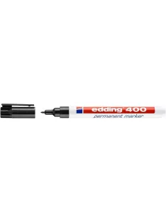   Alkoholos marker, 1 mm, EDDING "400", fekete (TED400FK)