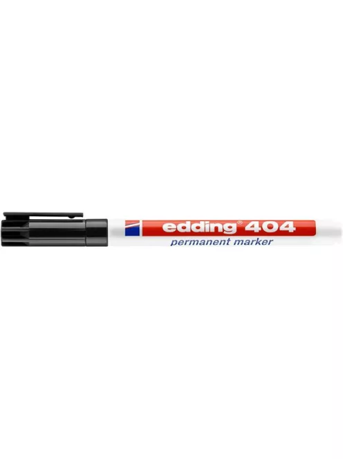 Alkoholos marker, 0,75 mm, kúpos, EDDING "404", fekete (TED404FK)