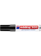 Alkoholos marker, 2-7 mm, vágott, EDDING "500", fekete (TED500FK)