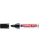 Alkoholos marker, 2-7 mm, vágott, EDDING "500", fekete (TED500FK)