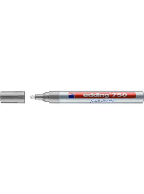 Lakkmarker, 2-4 mm, EDDING "750", ezüst (TED75012)