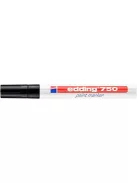 Lakkmarker, 2-4 mm, EDDING "750", fekete (TED75013)