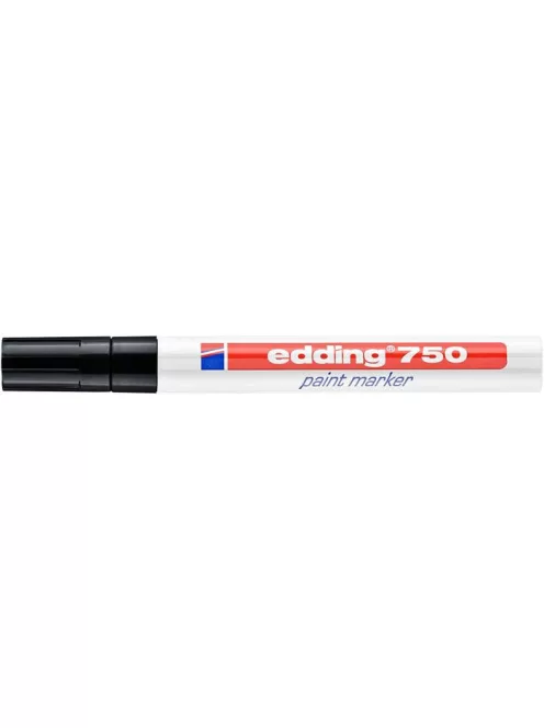Lakkmarker, 2-4 mm, EDDING "750", fekete (TED75013)