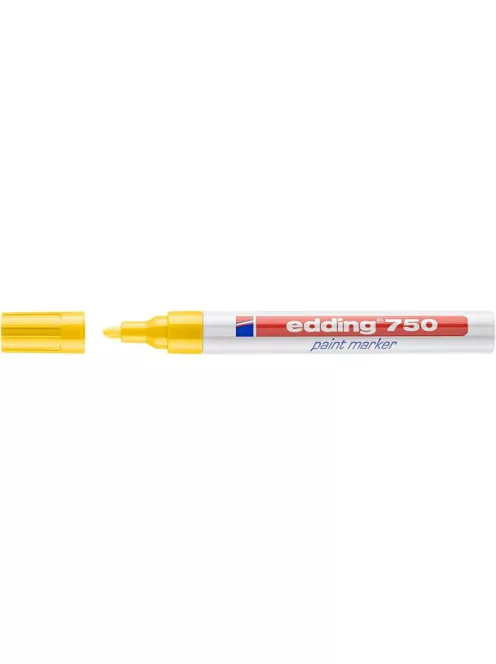 Lakkmarker, 2-4 mm, EDDING "750", sárga (TED7502)