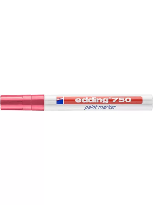 Lakkmarker, 2-4 mm, EDDING "750", piros (TED7504)