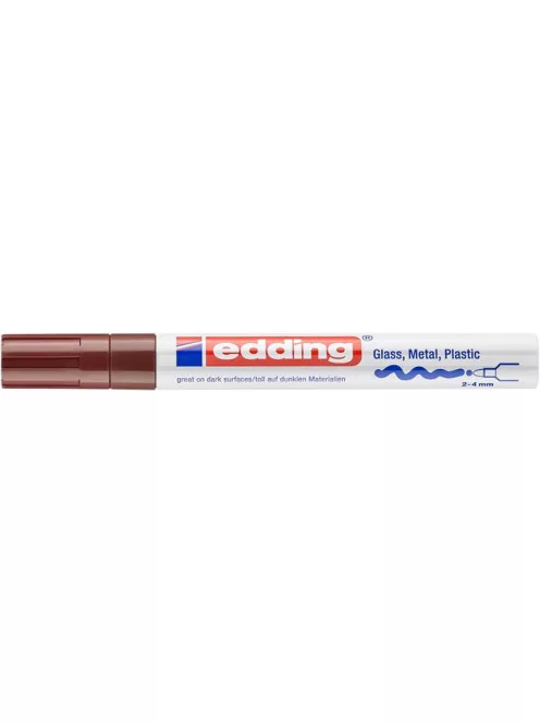 Lakkmarker, 2-4 mm, EDDING "750", barna (TED7505)