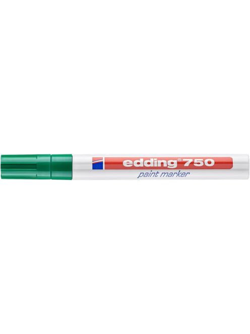 Lakkmarker, 2-4 mm, EDDING "750", zöld (TED7507)