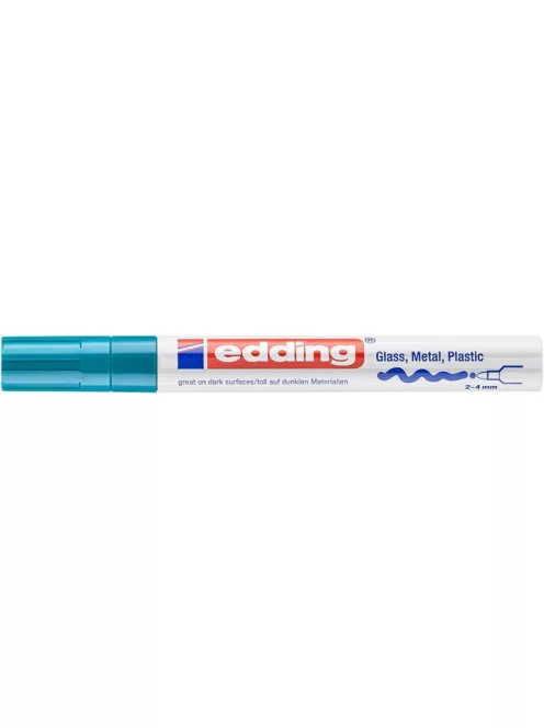 Lakkmarker, 2-4 mm, EDDING "750", világoskék (TED7508)