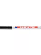 Lakkmarker, 1-2 mm, EDDING "751", fekete (TED751021)