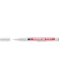 Lakkmarker, 1-2 mm, EDDING "751", fehér (TED7511)