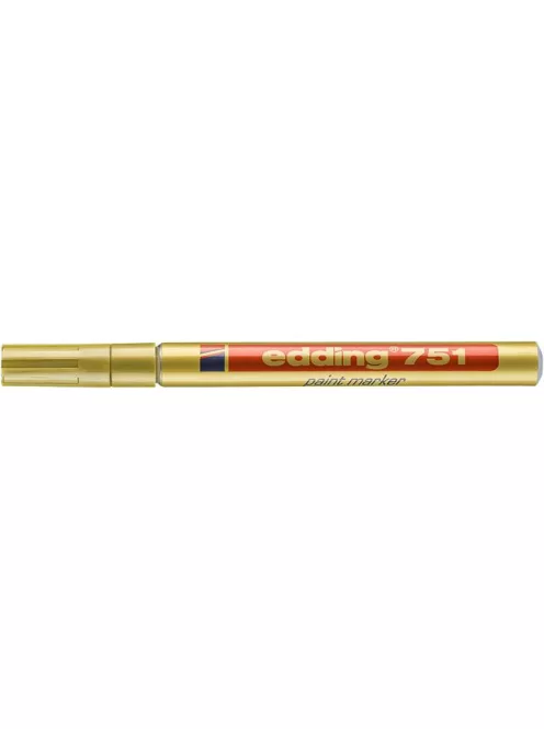 Lakkmarker, 1-2 mm, EDDING "751", arany (TED75111)