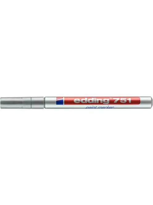 Lakkmarker, 1-2 mm, EDDING "751", ezüst (TED75112)