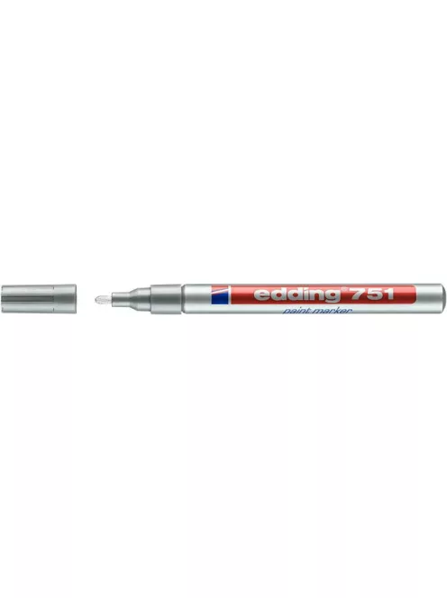 Lakkmarker, 1-2 mm, EDDING "751", ezüst (TED75112)