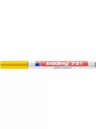 Lakkmarker, 1-2 mm, EDDING "751", sárga (TED7512)