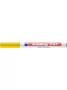 Lakkmarker, 1-2 mm, EDDING "751", sárga (TED7512)