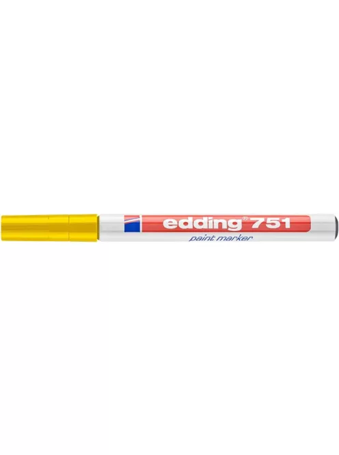 Lakkmarker, 1-2 mm, EDDING "751", sárga (TED7512)