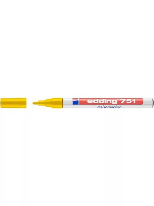 Lakkmarker, 1-2 mm, EDDING "751", sárga (TED7512)