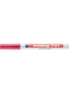 Lakkmarker, 1-2 mm, EDDING "751", piros (TED7514)