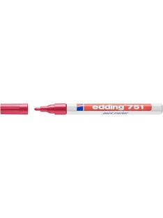 Lakkmarker, 1-2 mm, EDDING "751", piros (TED7514)