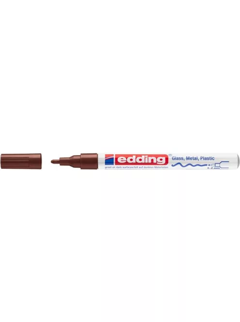 Lakkmarker, 1-2 mm, EDDING "751", barna (TED7515)
