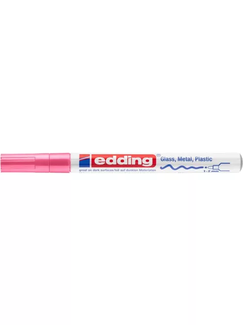 Lakkmarker, 1-2 mm, EDDING "751", rózsaszín (TED7516)