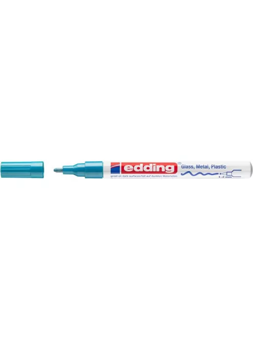 Lakkmarker, 1-2 mm, EDDING "751", világoskék (TED7518)