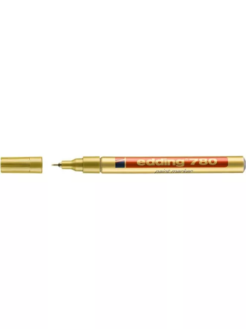 Lakkmarker, 0,8 mm, EDDING "780", arany (TED780A)
